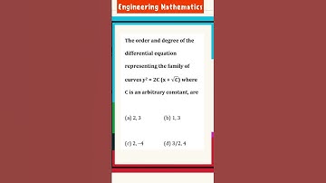 DPP-11 : Engineering Mathematics For GATE 2022 #Shorts #PriyankaMam