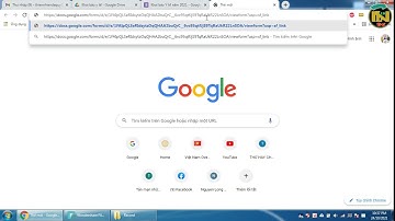 Quét mã QR code Tạo biểu mẫu khai báo y tế trên Google Form