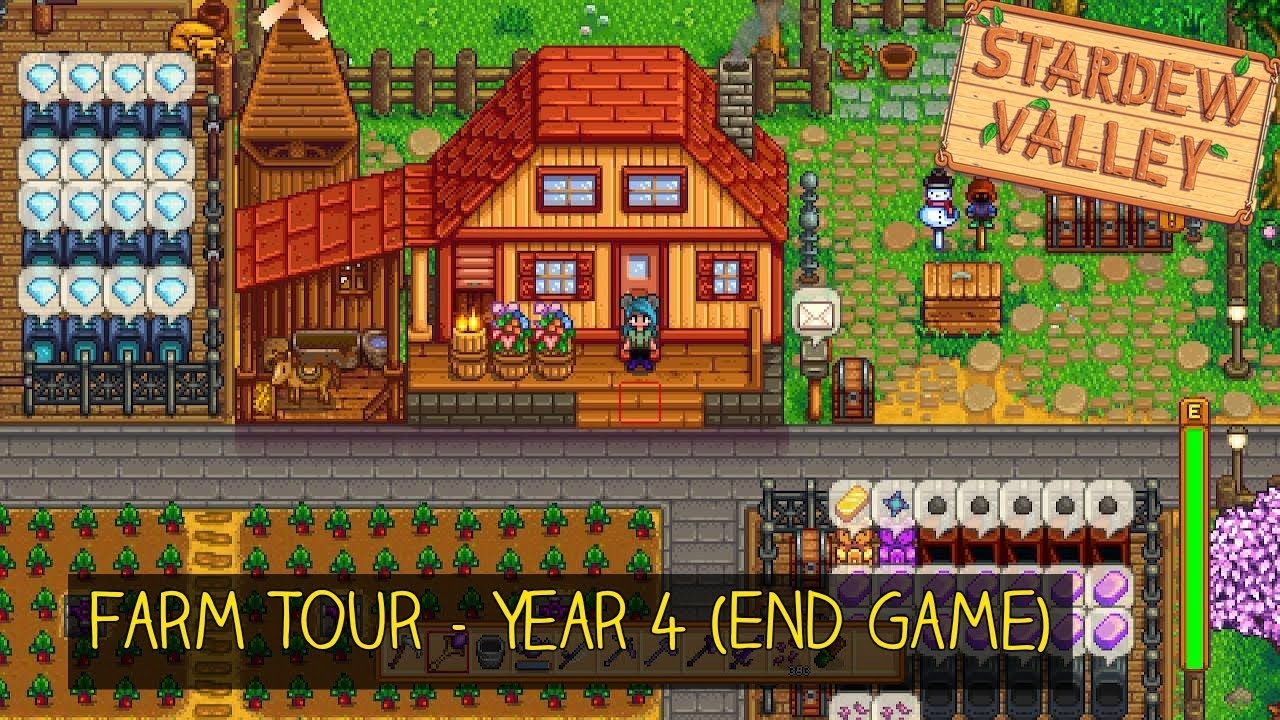 stardew valley ไข่ไดโนเสาร์  Update  Stardew Valley - Farm Tour Year 4! (ENDGAME)