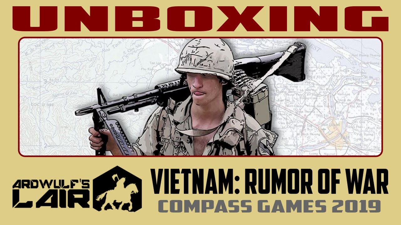 Unboxing Vietnam Rumor of War Games 2019) YouTube