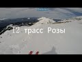 Роза Хутор - апрель 2022 | Sochi Rosa Khutor go pro skiing