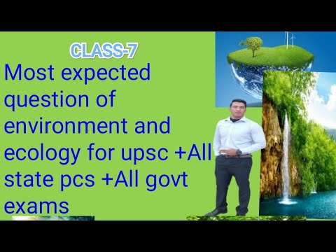 #Environment and ecology of upsc cse#uppcs environment and ecology#capf environment and ecology#hcs