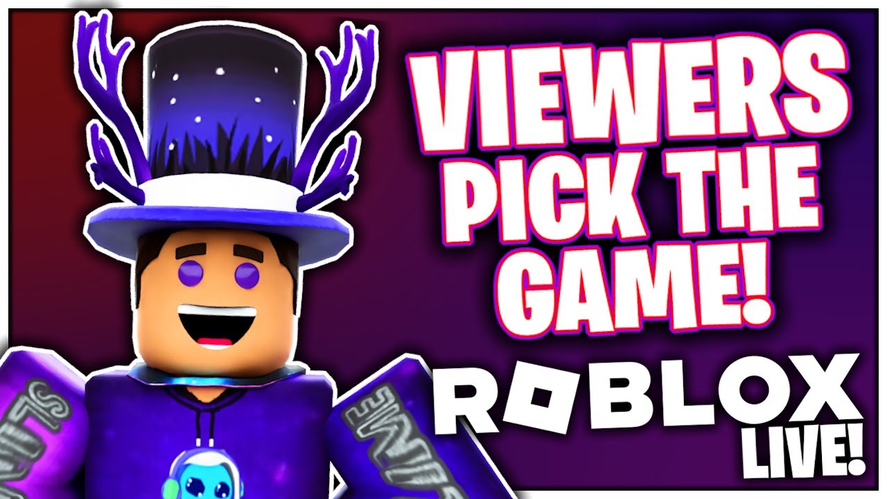 🔴 Viewers Choose The Games! | ROBLOX Live Stream | SlimeTB🔴