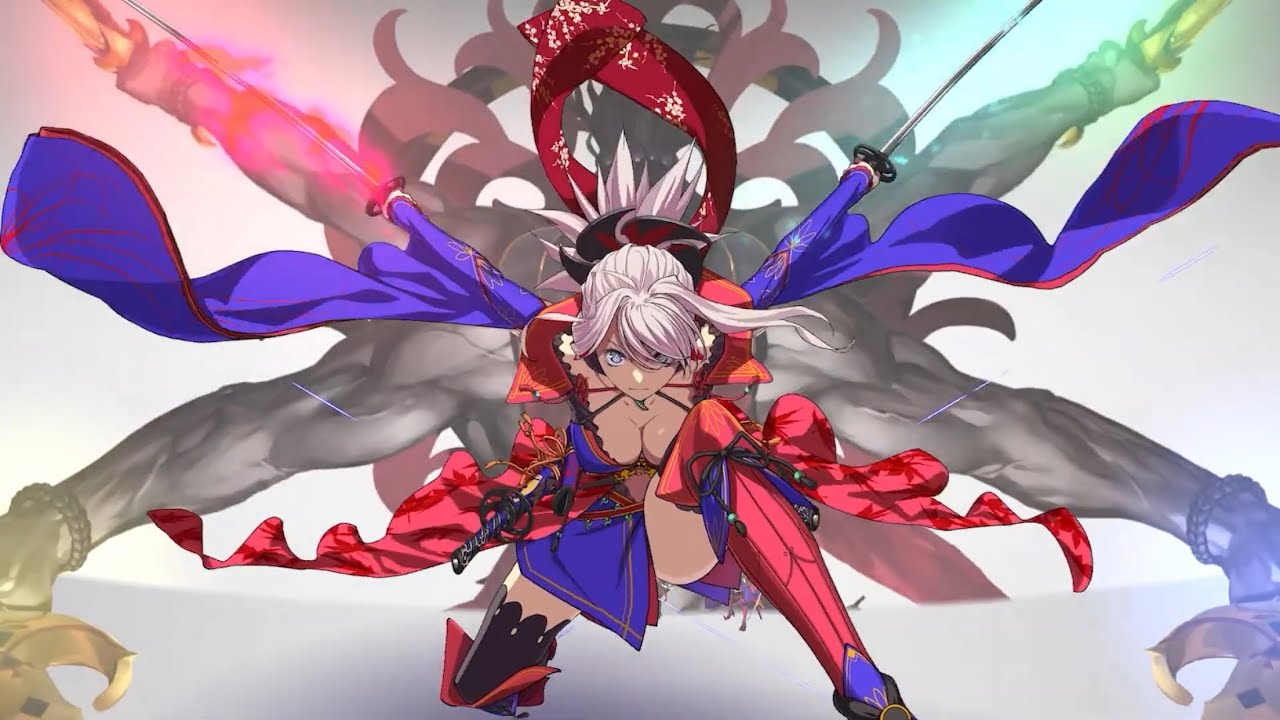 FGO】冠位英霊・宮本武蔵 宝具＋スキル演出＆バトルモーション【Fate