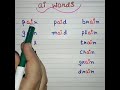 long &quot;a&quot; Vowel sound | ai words #aiwords #phonicsforkids #shorts