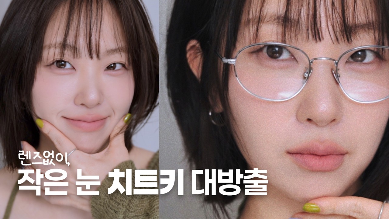 이건 진짜 영업비밀인데...렌즈 없이 눈매 교정 메이크업 팁✨