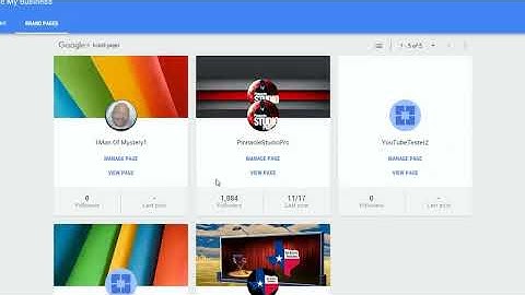 How To Create a Google Plus Brand Page for Your YouTube Channel