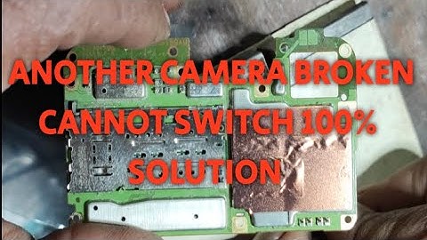 Vivo Y91,y91c, y93,y 95 another camera broken |  FIX front camera not working 100%solution