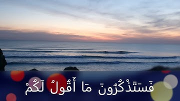 القارئ مشاري العفاسي #  فستذكرون ما أقول لكم وأفوض أمري إلى الله إن الله بصير# بالعباد من سورة غافر