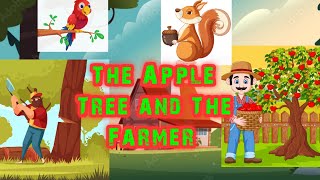 The Apple Tree And The Farmer| Kids Animation Cartoon Story| Story Book|