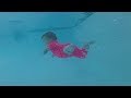 Swimming Baby Underwater July 2017 10Mos