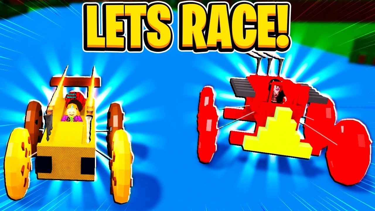 Funny Cookie Car Race With My Girlfriend In Build A Boat For Treasure Roblox Youtube - videos matching roblox build a boat for treasure car