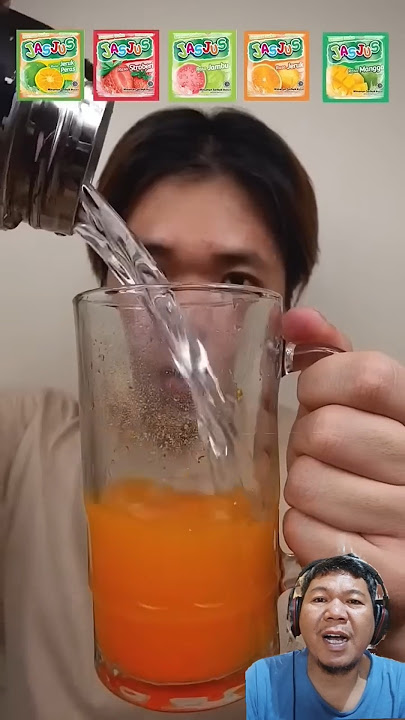 Minum jasjus mangga #mukbang #asmr #drinkingshow #review #jusbuah #jusmangga #esmangga #fruitdrink