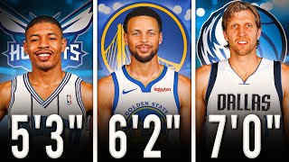 NBA s Best 3-Point Shooters at Every Height