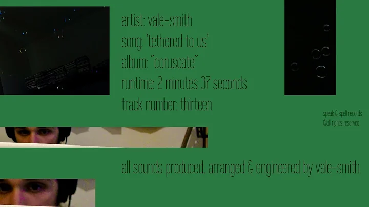 vale-smith - 'tethered to us' (official visualizer)