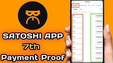 7th PAYMENT PROOF - SATOSHI BTCs - CORE Mining