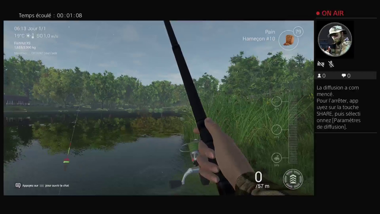 Jeu vidéo vintage pêche sportive en eau salée (Sony