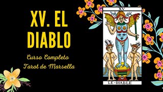 XV EL DIABLO - CURSO COMPLETO TAROT DE MARSELLA