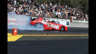 Aeroflow Outlaw Nitro Funny Cars  Meremere Dragway, New Zealand