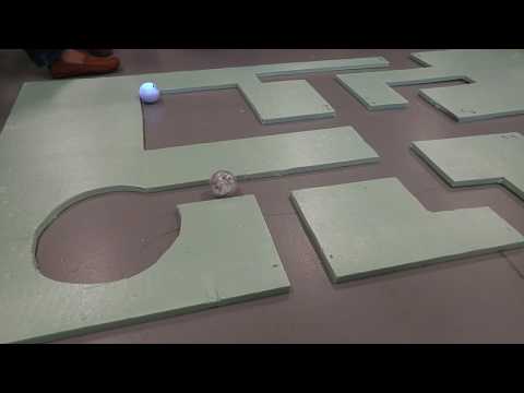 Solving mazes autonomously with Sphero toys