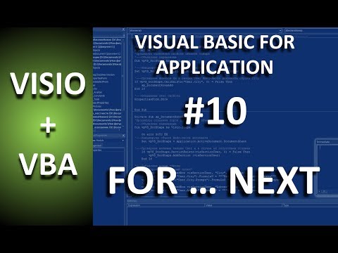 VISIO+VBA | #10 For  Next
