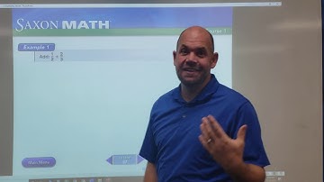 Lesson 57: Adding and Subtracting Fractions, Three Steps (Saxon Math, Level 6)