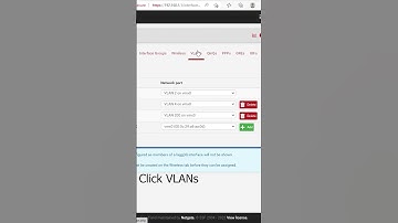 Create VLAN from PFSense #shorts