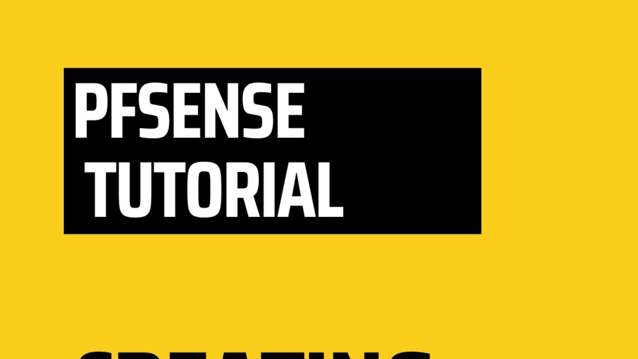 Create VLAN from PFSense 
