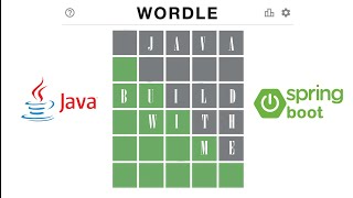 Building A Wordle Clone in Under an Hour API Java Game Dev, Spring Boot Backend | Real Time Builds!