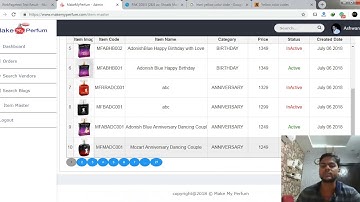 simple example of Pagination using PHP , jQuery , jqgrid & mysql