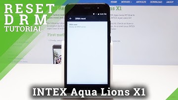 How to Reset DRM in INTEX Aqua Lions X1 - Remove All Certificates