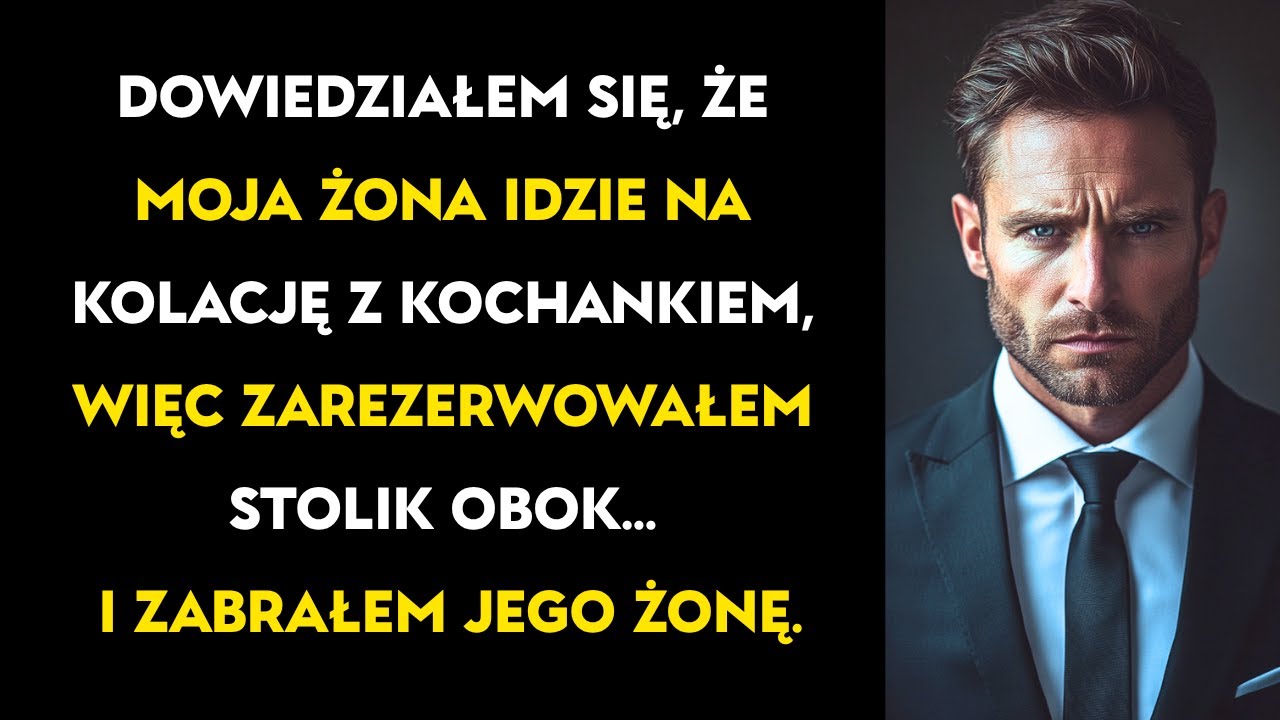 Odkryłem, że moja żona ma kochanka — więc zarezerwowałem stolik obok i zabrałem jego żonę