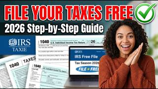 How to File Taxes in 2026 | Complete USA Income Tax Return Tutorial (IRS Form 1040 Included)