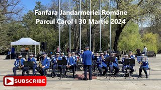 Fanfara Jandarmeriei Române LIVE in Parcul Carol I București / 30 Martie 2024