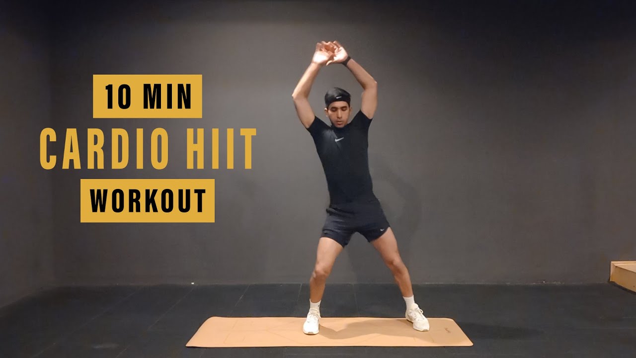 10 Min CARDIO + HIIT Workout To Lose Weight Faster | No Equipment - YouTube