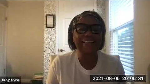 Pastor Joan Spence 8:5:21