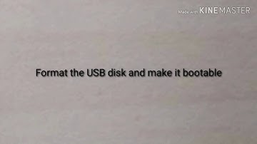Making Bootable USB disk (Ubuntu 18.04)