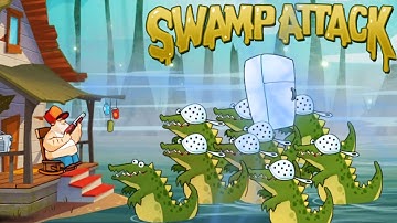 Swamp Attack - Outfit7 Limited EPISODE 2 Level 6 Walkthrough
