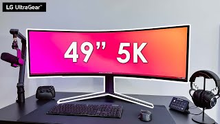 LG 49inch SUPER Wide 240hz 1ms Gaming Monitor | LG 49GR85DC Review