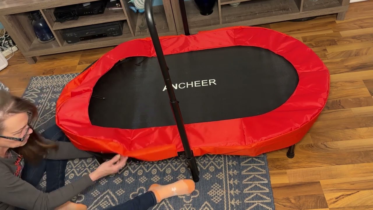 What to Know! ANCHEER Indoor Outdoor Kids Trampoline with Handlebar