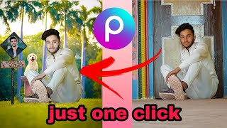 picsart photo editing background change //how to change background of photo