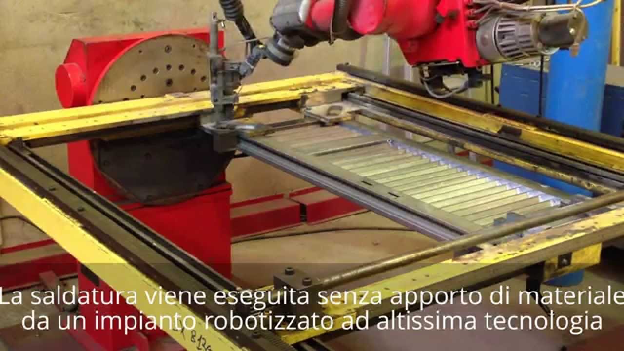 Produzione persiane blindate in acciaio carpenteria youtube Costruire una persiana