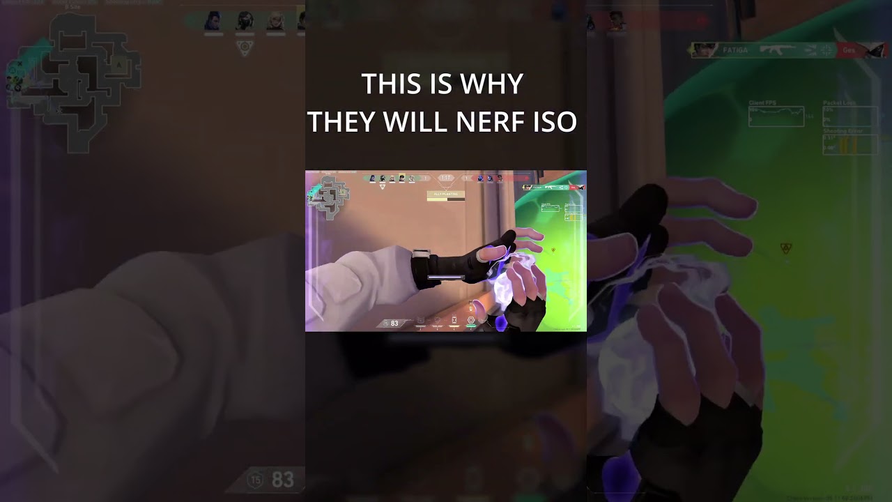 THIS IS WHY THEY WILL NERF ISO in VALORAN( nerfearan a ISO en valorant) 