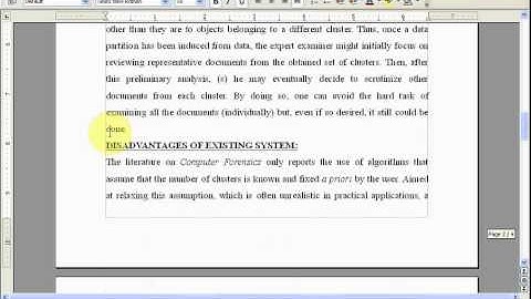 Document Clustering for Forensic Analysis An Approach-2013 PASS IEEE Projects
