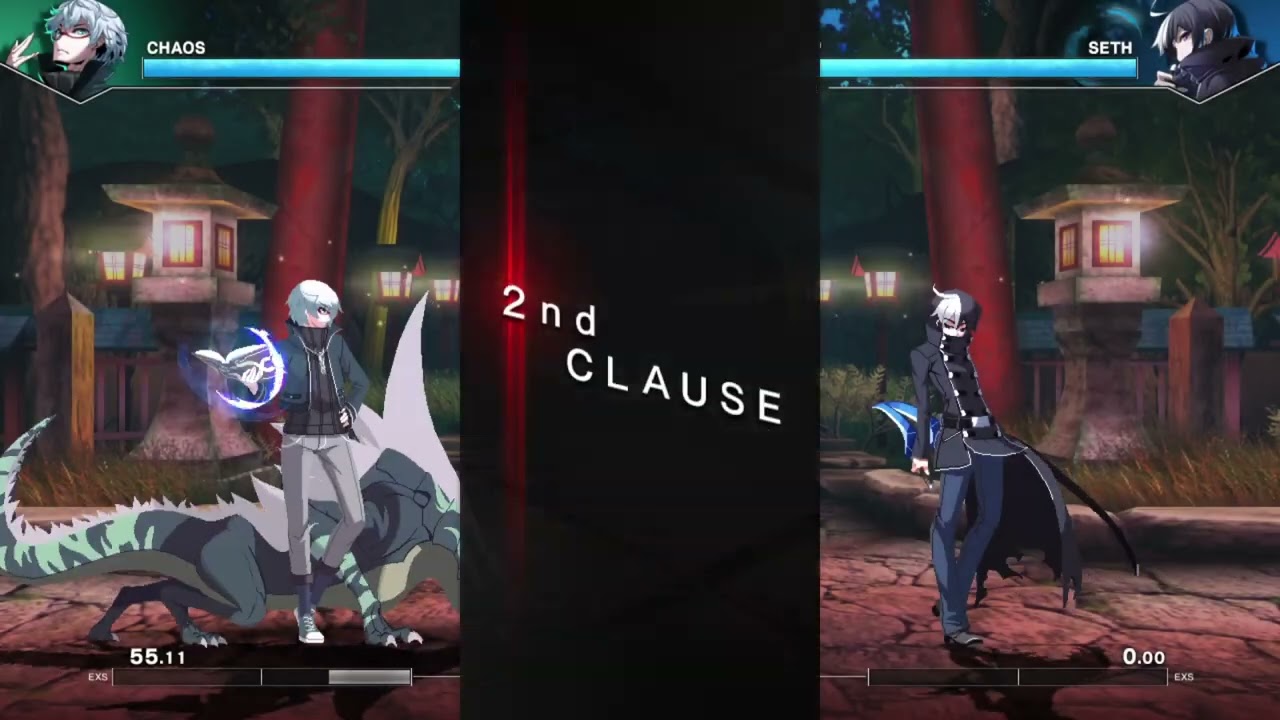 UNDER NIGHT IN-BIRTH II Sys:Celes - Chaos Vs Seth (CPU v CPU) (4)