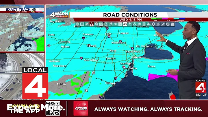 Metro Detroit weather forecast, Dec. 10, 2025  -- 4 p.m. Update