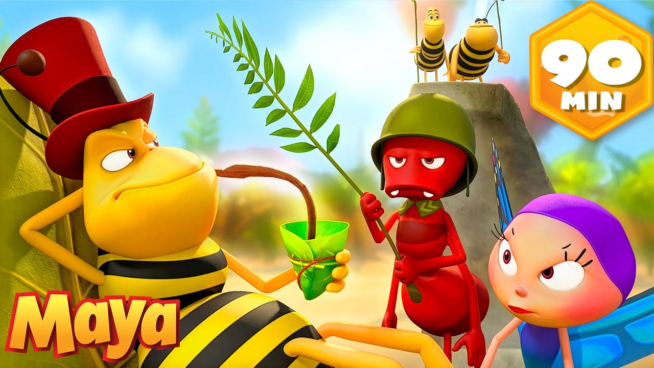 L’élection truquée : Stinger prend le contrôle de la ruche🐝 Maya l’Abeille| Dessin animé pour enfant
