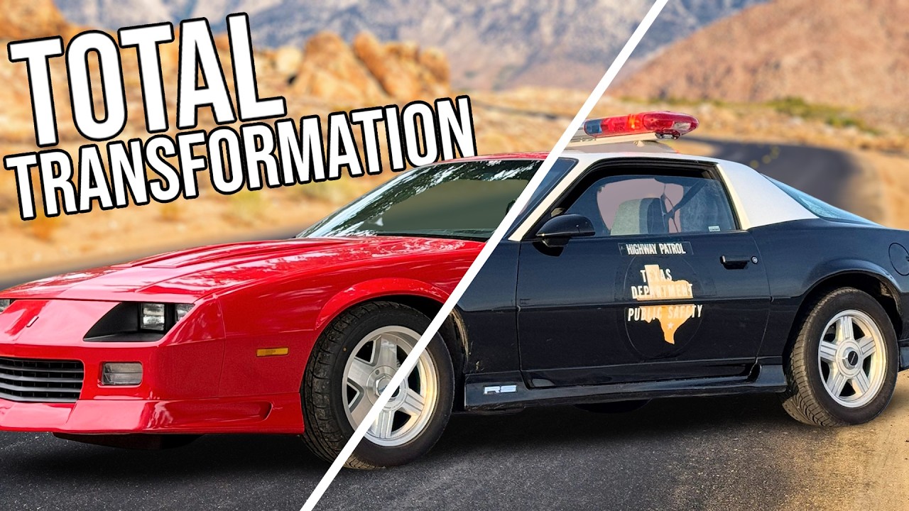 The Cops Made Me Paint My Car . . .