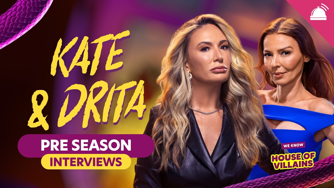Kate Chastain and Drita D’Avanzo House of Villains Season 3 Preseason Interviews