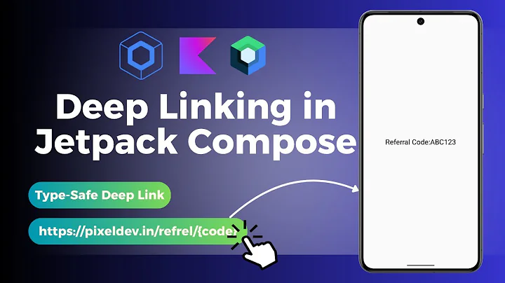 Deep Link Navigation in Android with Jetpack Compose | Kotlin Multiplatform | Compose Multiplatform